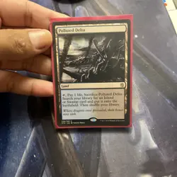 MTG Polluted Delta Khans of Tarkir LP Magic The Gathering - Image 1