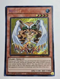 Yugioh Honest (Chibi) BLMM-EN006 Monster Mayhem Secret Rare 1st Edition NM/M - Image 1
