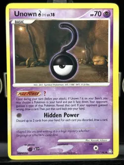 Unown ? 82/146 Legends Awakened ✨ Regular 2008 Pokemon Card TCG LP - Image 9