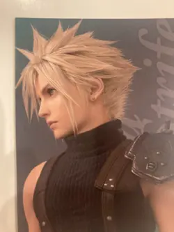 Final Fantasy VII 7 Anniversary Art Museum Card Cloud 1-093 SQUARE ENIX - Image 2