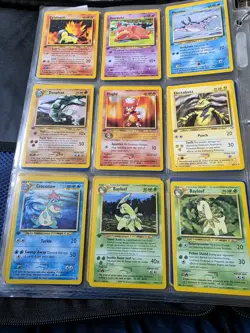 Pokemon Neo Genesis 1st Edition 53 Card Lot - Image 7