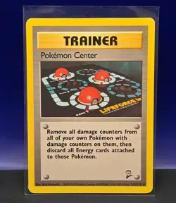 Pokemon Center 114/130 Base Set 2 2000 LP-EXC BUY 2 CARDS GET 1 FREE!! - Image 1