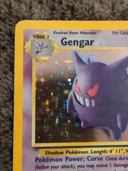 Pokémon Gengar TCG Holo Rare Unlimited Card 5/62 Fossil LP-MP - Image 17