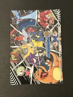 Ensky GameFreak Pokemon Bromide Climax!  TCG Card Steven Mega Garchomp - Image 2