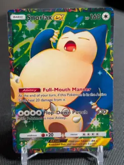 Snorlax Ex Holo - Pokemon TCG Pocket Eevee Grove - Custom Cards - Image 1