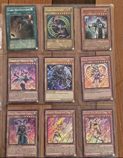 Yugioh 20 Card Lots! Holo Cards, Blue Eyes, Dark Magician, and more! - Image 29