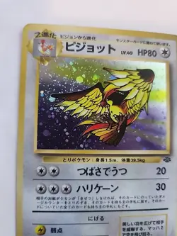 Pidgeot Jungle Holo Japanese Pokemon Card Pocket Monsters WOTC - Image 14