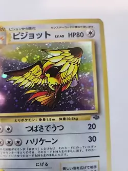 Pidgeot Jungle Holo Japanese Pokemon Card Pocket Monsters WOTC - Image 3