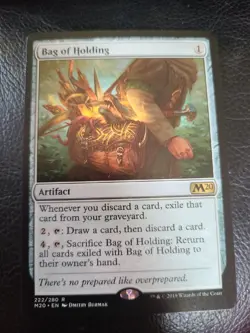 MTG M20 Bag of Holding - MINT - Core Set 2020 Free Shipping Card# 222/280 - Image 4