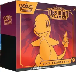 Obsidian Flames Elite Trainer Box ETB Scarlet & Violet Pokemon Card New & Sealed - Image 4
