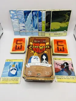 Adventure Time Card Wars Ice King Vs Marceline | Incomplete | Sent Tracked Post - Image 1