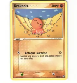 Pokemon French Trapinch 68/108 Power Keepers HP Non-holo Card - Image 1