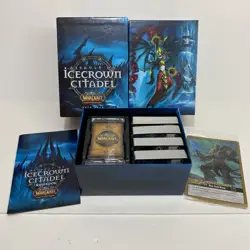 RARE World of Warcraft TCG Assault On Icecrown Citadel Raid Deck SEALED CARDS - Image 22