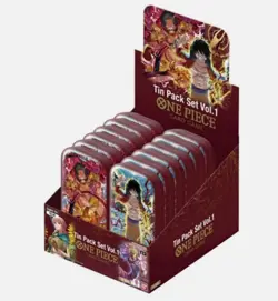 One Piece Card Game Mini Tin Set Vol.1 Display Box 12 pcs ENG English SEALED - Image 2