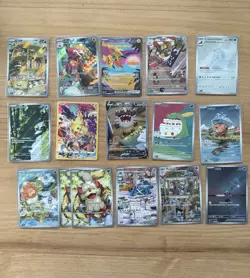 Full Art Illustration Rare Pokémon Random Lot 15+ Cards - Image 22