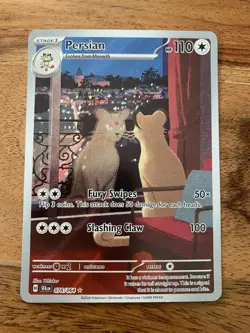 Persian 078/064 Illustration Rare IR - Shrouded Fable - Pokemon Card TCG - Image 2