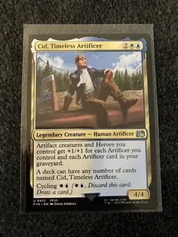 Magic the Gathering MTG Cid, Timeless Artificer (412) x1 Uncommon Card NM/M - Image 2