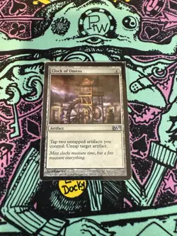 Clock of Omens Magic The Gathering Mtg M13 Artifact Card - Image 1