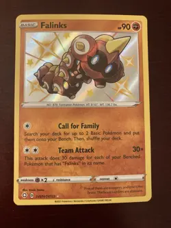 Falinks SV074/SV122 Shining Fates: Shiny Vault Holo Pokemon TCG Card - Image 1