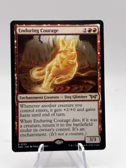 Enduring Courage 0133 Duskmourn, House of Horror DSK MTG NM - Image 1