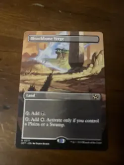 Mtg. Bleachbone Verge. Borderless. Aetherdrift. Pack Fresh NM - Image 1