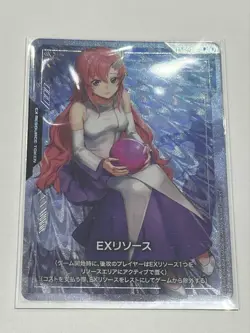 EX Resource Lacus Clyne EXRP-002 Promo Gundam Card Game Limited JP - Image 2
