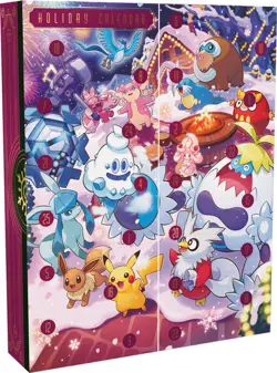 PREORDER 8/22 CASE of x6 2025 Pokemon Trading Card Game: Holiday Calendar - Image 2