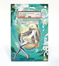 Pokemon TCG Lusamine GGT Pokemon Extended Protect Case Screwdown Card Holder - Image 1