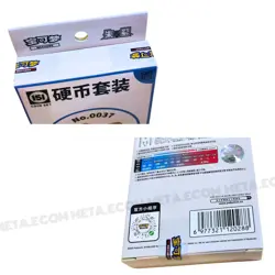 2025 Pokémon TCG 151 Hope Coin Set Vulpix Box 1xHolo card 3 packs Sealed Chinese - Image 8