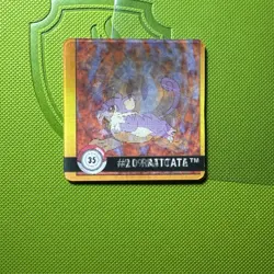 Pokemon Card 1999 Action Flipz Premier Edition Rattata Raticate # 35 Artbox NM - Image 1