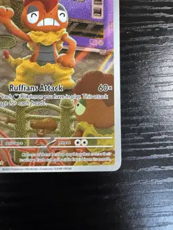 Scrafty 139/086 NM Holo Illustration Rare White Flare English Pokemon Card TCG - Image 5