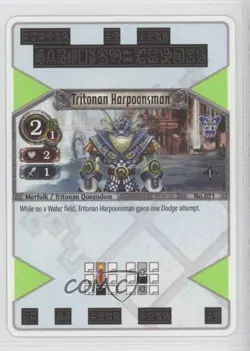 2007 The Eye of Judgement Battle Card Game Tritonan Harpoonsman #021 gl9 - Image 1