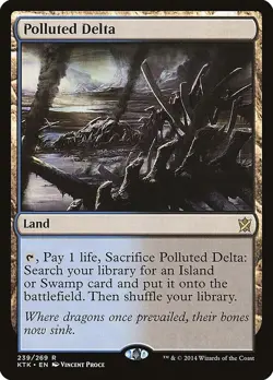 MTG KTK NM JP Polluted Delta - Image 2