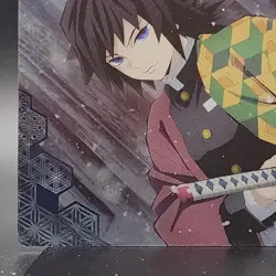 Giyu Tomioka Demon Slayer Card CCG Japanese BANDAI #2531546 #028 0717 - Image 6
