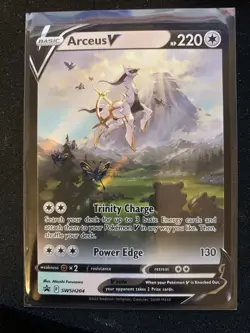 Pokemon Arceus v SWSH204 Black Star Promo Premium Collection Box Near Mint NM - Image 1