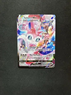 Sylveon VMAX TG15/TG30 Swsh09: Brilliant Stars Trainer Gallery Holo Pokemon - Image 1