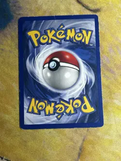 Pikachu Red Cheeks 58/102 Original Base Set Shadowless Non Holo Pokemon Card - Image 5