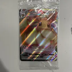 Pokemon Eevee VMAX SWSH087 Black Star Promo Card FACTORY SEALED 2021 TCG - Image 1