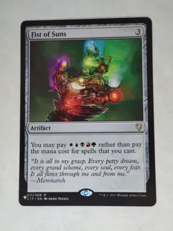 MTG  Fist of Suns   - THE LIST - - Image 1