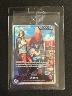 Shanks One Piece OP09-001 Promo Card PSA Magazine Limited Edition SEALED - Image 1