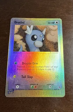 Dratini - 26/97 - Pokemon Ex Dragon Reverse Holo Card MP - Image 1