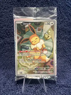 Eevee 173 Prismatic Evolutions Sv: Scarlet & Violet Promo Pokemon Card SEALED 🔥 - Image 1