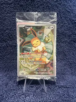 Eevee 173 Prismatic Evolutions Sv: Scarlet & Violet Promo Pokemon Card SEALED 🔥 - Image 2