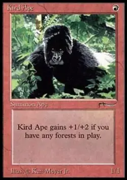 Kird Ape PL Arabian Nights MTG Magic the Gathering Red English Card - Image 1