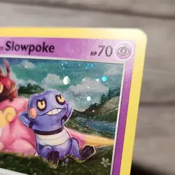 Galarian Slowpoke SWSH126 Black Star Promo Holo Pokemon Card Sword & Shield - Image 2