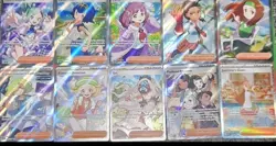 Only Girls Waifu Full Art Pokémon Trainer/Supporter Card Lot Of 11 - Image 1