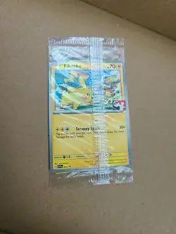 Pikachu SVP101 Black Star Promo Play League Pokemon Card TCG SEALED - Image 1