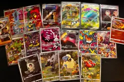 Pokémon TCG Lot Of 18 Japanese Cards - Illustrations, ARs, CHRs, SRs, SAR - NM - Image 1
