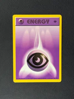 Psychic Energy 101/102 1st Edition Shadowless Pokémon Card Base Set WOTC - Image 4