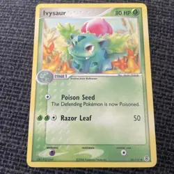 Ivysaur 35/112 Non-Holo 2004 Fire Red & Leaf Green - Pokémon TCG Card - LP - Image 3